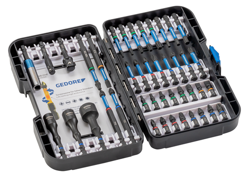 3100316 - 42-Piece Torsion Bit Set with Magnetic Holder and Quick Change