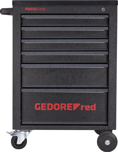 15200 - Heavy-Duty Trolley with 6 Drawers and 210kg Load Capacity