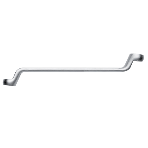 11017 - 5° Offset Chromium Vanadium Steel Rings with Satin Chrome Finish