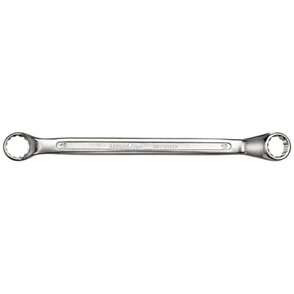 11017 - 5° Offset Chromium Vanadium Steel Rings with Satin Chrome Finish