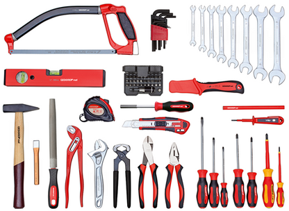 21650 - Comprehensive Tool Set with Multifunction Saw & Robust Case