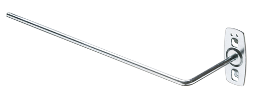 5798660 - Zinc-Plated Paper Roll Holder for 10 x 38 mm Panels