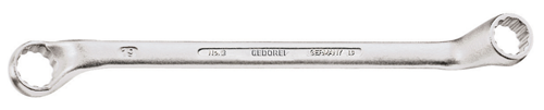 18100 - 22x24mm UD Profile Ring Spanner, Chrome-Plated Vanadium Steel