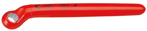 6036860 - 19mm VDE Insulated Ring Spanner, Vanadium Steel