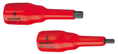 6124640 - VDE Insulated 8mm Hexagon Screwdriver Bit, DIN-Standard