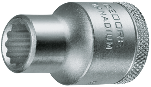 6136140 - Durable 1/2" Socket Wrench Insert with Ball Retention Groove