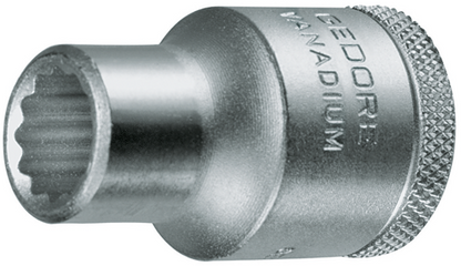 6136140 - Durable 1/2" Socket Wrench Insert with Ball Retention Groove