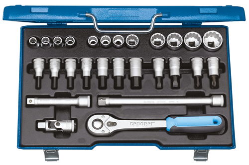 6140090 - 27-Piece UD Profile Socket Wrench Set in Durable Case