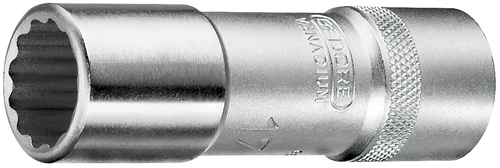 6140330 - Chrome Vanadium 17mm Socket Wrench Insert, Long Profile