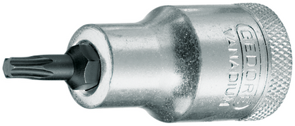 6152930 - Chromed 1/2" T20 TORX Screwdriver Bit Socket with Non-Slip Grip