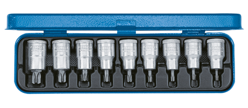6158970 - 9-Piece Screwdriver Set in Gedore Blue Steel Case