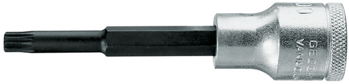 6159350 - 1/2" XZN Bit Socket, Chromed Vanadium Steel Design