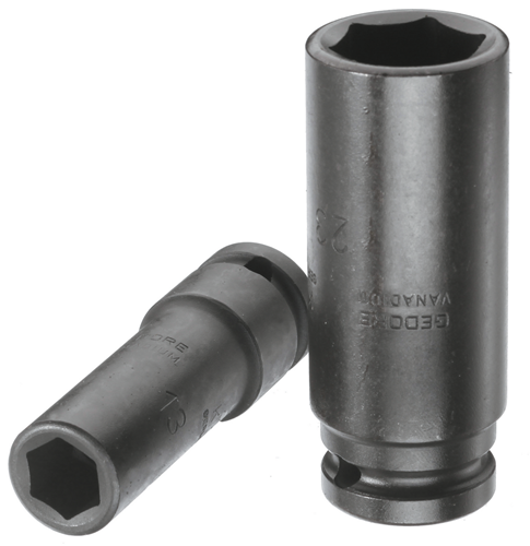 6163110 - Durable Manganese-Phosphated 8mm Impact Socket for Electric Tools