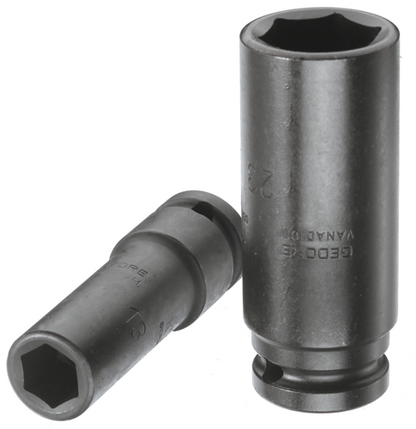 6197790 - 1/2" Hexagon Impact Socket, Steel, Compatible with Tools
