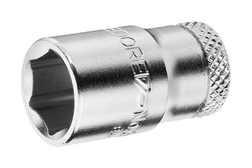 6167880 - Gedore 1/4" Hex Socket, 7/16", Chrome-Plated Steel