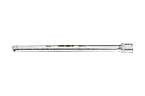 6171210 - 148mm Chrome-Plated Extension for Sockets, Vanadium Steel