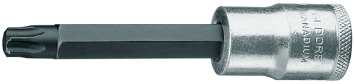 6188370 - 1/2” Long TORX T27 Screwdriver Bit, Chromed Steel Finish