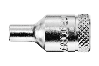 6187640 - 1/4" TX E5 Socket, Chrome-Vanadium Steel, Knurled Grip