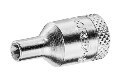 6193880 - Chrome-Plated 1/4" TX E4 Socket with Ball Retention