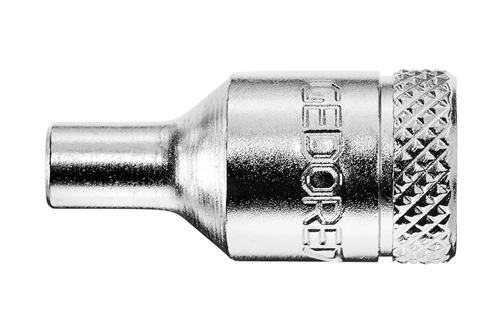 6193960 - 1/4" TX Socket, Chrome-Vanadium Steel, Knurled Grip