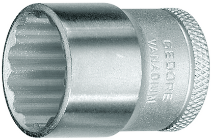 1845748 - Chrome-Plated 9mm Socket Wrench Insert, Vanadium Steel, Non-Slip Design
