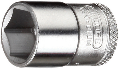 6232530 - 3/8" Hex Drive Socket with Ball Retention, GEDORE Steel