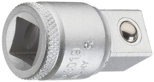 6236010 - Chrome-Plated 3/8" to 1/2" Socket Converter, Vanadium Steel