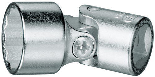 6241520 - 13mm Chrome-Plated Socket Wrench Insert with Ball Retention