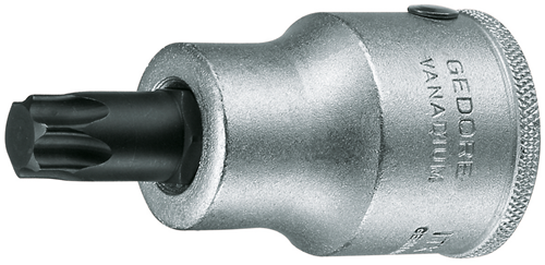 6271780 - 3/4" TORX T60 Socket, GEDORE Steel with Locking Pin