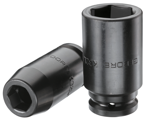 6286890 - 90mm Steel Impact Socket, Hexagon 41mm for Tools