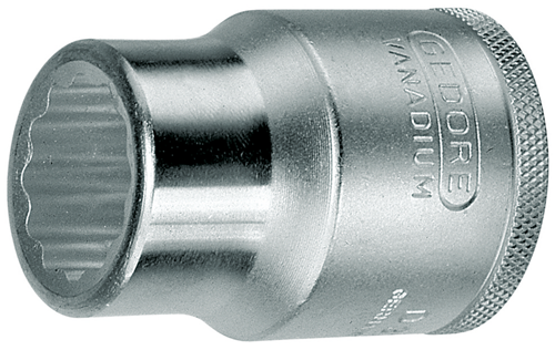 6275500 - 3/4" Vanadium Steel Socket with Locking Pin and Non-slip Grip