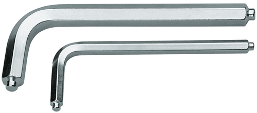 6343440 - 7mm Chrome Vanadium Allen Key with Spigot Hex Socket