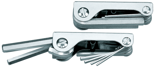 6354800 - 9-Piece Off-Set Screwdriver Set in Metal Clip, Vanadium Steel
