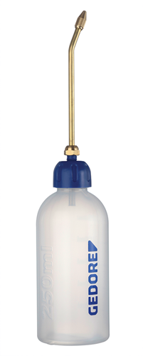 6390010 - 250ml Plastic Oil Spray Can with Brass Tube