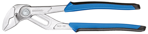 6416340 - 10" Adjustable Universal Pliers with Fine Push-Button Control