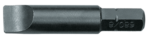 6538020 - Set of 10 Vanadium Steel Screwdriver Bits, 1/4" Hex