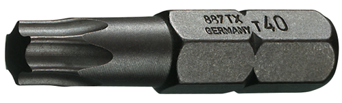 6542990 - 10-Piece TX T40 Screwdriver Bit Set in Vanadium Steel