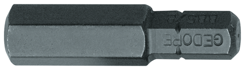 6568360 - Heavy-Duty 5/16" Hexagon Screwdriver Bit, Vanadium Steel