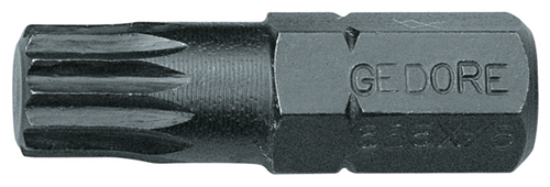 6569250 - Heavy-Duty 5/16" XZN Screwdriver Bit in Vanadium Steel