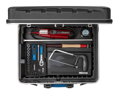 6601590 - 87-Piece Electrician's Tool Set in Durable Plastic Case