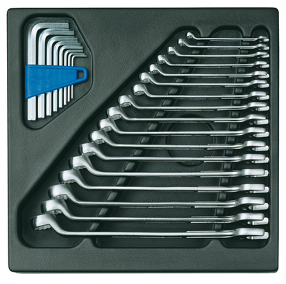 6612280 - 1500 ES Module Impact-Resistant Spanner Set with Gripped Tools