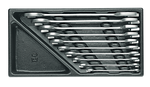 6621000 - Impact-Resistant Black Spanner Set in 1500 ES Module