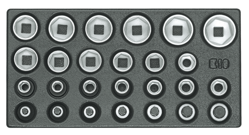 6626580 - Impact-Resistant Socket Wrench Inserts in 1500 ES Modules
