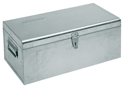 28280 - Heavy-Duty Galvanized Tool Case, 320x698x387 mm, Lockable