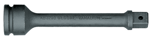 6675600 - GEDORE 205mm Impact Extension with Square Drive