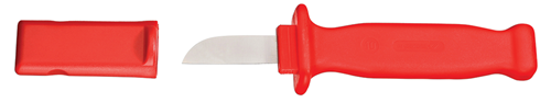 6690400 - VDE Insulated Cable Knife with Ergonomic Grip and Blade Protector