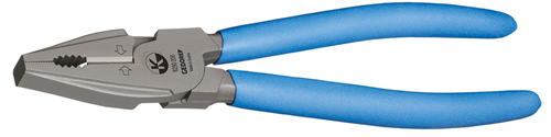 6707740 - High-Leverage 200mm Power Combination Pliers with Non-Slip Grip