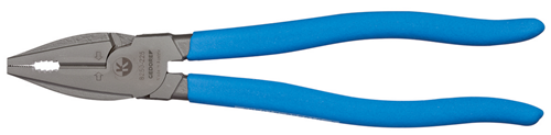 6708040 - 225mm High Leverage Power Combination Pliers with Non-Slip Handles