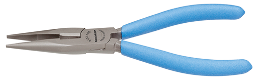 6710960 - 200mm Straight Nose Pliers, Serrated Jaws, DIN ISO 5745 Compliance