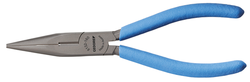 6710960 - 200mm Straight Nose Pliers, Serrated Jaws, DIN ISO 5745 Compliance